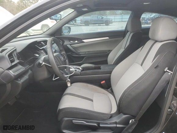 2018 Honda Civic Coupe LX-P with VIN 2HGFC4B05JH303926, listed as a Copart auction lot 51782965 with 99,538 mi miles and Salvage Title. Bid and sale history available at carsss.com. Image 8.