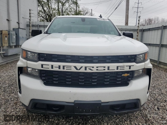 2019 Chevrolet Silverado 1500 Custom with VIN 1GCPYBEH3KZ371606, listed as a Copart auction lot 49652195 with 100,032 mi miles and Clean Title. Bid and sale history available at DreamBid. Image 5.