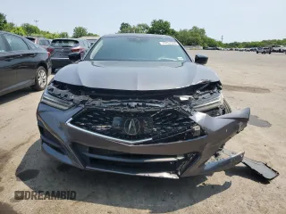 2021 Acura TLX Advance with VIN 19UUB5F64MA011850, listed as a Copart auction lot 59202205 with Not provided miles and Salvage title. Bid and sale history available at DreamBid. Image 5.