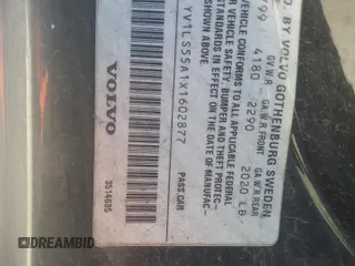 1999 Volvo S70 z VIN YV1LS55A1X1602877, wystawiony jako Copart lot #74921134 z przebiegiem 299 173 mil mil oraz Szkody całkowita. Historia ofert i sprzedaży dostępna na DreamBid. Obrazek 14.