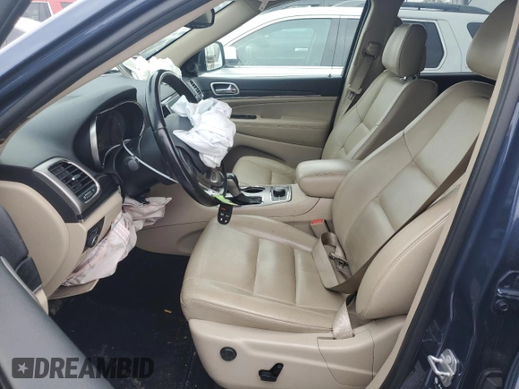 2021 Jeep Grand Cherokee Limited with VIN 1C4RJFBG6MC552771, listed as a Copart auction lot 87156864 with 52,404 mi miles and Salvage title. Bid and sale history available at DreamBid. Image 7.