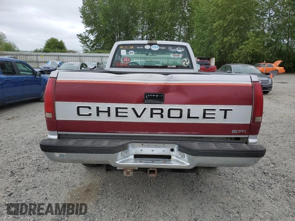 1988 Chevrolet Silverado 1500 with VIN 1GCDK14K8JE191314, listed as a Copart auction lot 57048225 with 134,298 mi miles and Clean Title. Bid and sale history available at DreamBid. Image 6.