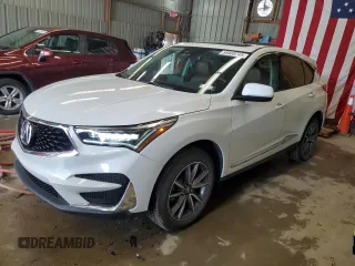 2020 Acura RDX Technology z VIN 5J8TC2H58LL041559, wystawiony jako Copart lot #59469745 z przebiegiem 85 928 mil mil oraz Szkoda całkowita • Salvage title. Historia ofert i sprzedaży dostępna na DreamBid. Obrazek 1.