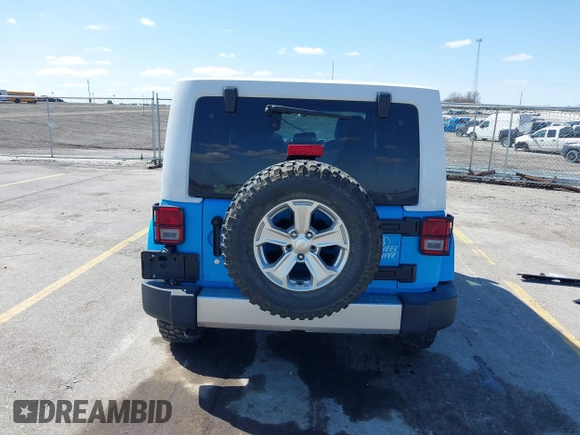 2017 Jeep Wrangler Unlimited Sahara with VIN 1C4BJWEG8HL655998, listed as a IAAI auction lot 41906919 with 100,350 mi miles and . Bid and sale history available at DreamBid. Image 17.