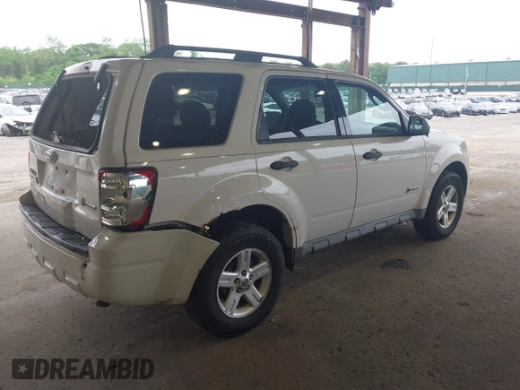 2009 Ford Escape Hybrid with VIN 1FMCU59399KC34999, listed as a IAAI auction lot 42515815 with 201,130 mi miles and . Bid and sale history available at DreamBid. Image 4.