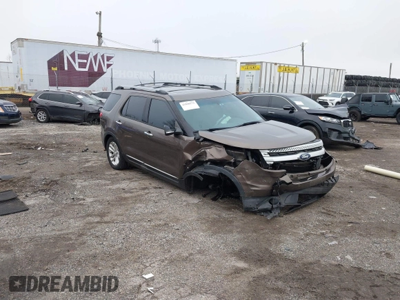 2015 Ford Explorer XLT z VIN 1FM5K8D8XFGB15540, wystawiony jako IAAI lot #41840375 z przebiegiem 107 294 mil mil oraz . Historia ofert i sprzedaży dostępna na DreamBid. Obrazek 1.