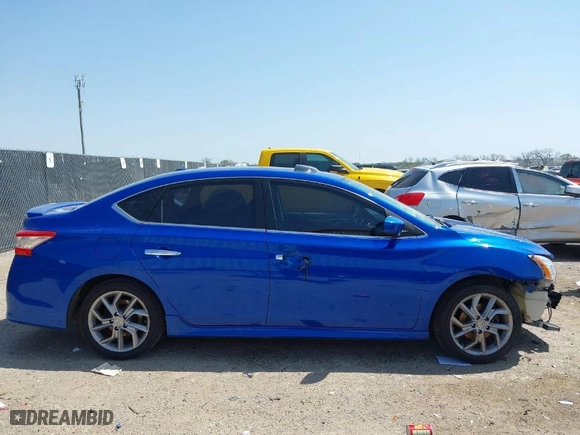 2013 Nissan Sentra SV with VIN 3N1AB7AP7DL796776, listed as a IAAI auction lot 41923940 with 201,801 mi miles. Bid and sale history available at carsss.com. Image 13.