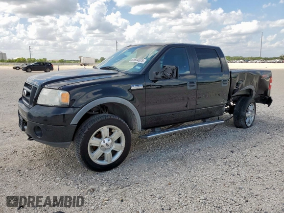 2006 Ford F-150 XLT with VIN 1FTPW14V46FB64348, listed as a Copart auction lot 61654675 with 274,017 mi miles and Salvage title. Bid and sale history available at DreamBid. Image 1.