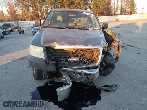 2006 Ford F-150 XL with VIN 1FTRF14W86NA32023, listed as a Copart auction lot 89320095 with 176,811 mi miles and Salvage title. Bid and sale history available at DreamBid. Image 5.