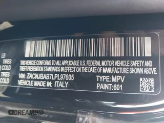 2020 Jeep Renegade Sport z VIN ZACNJBAB7LPL97605, wystawiony jako IAAI lot #41200333 z przebiegiem 74 345 mil mil oraz . Historia ofert i sprzedaży dostępna na DreamBid. Obrazek 9.