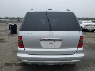 2005 Mercedes-Benz M-Class 5.0L with VIN 4JGAB75E55A526309, listed as a Copart auction lot 51478095 with 185,992 mi miles and Clean Title. Bid and sale history available at carsss.com. Image 6.