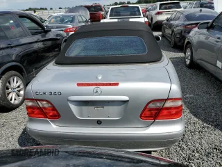 2000 Mercedes-Benz CLK 320/430 with VIN WDBLK65G0YT041396, listed as a Copart auction lot 73909004 with Not Provided miles and Salvage Title. Bid and sale history available at carsss.com. Image 6.