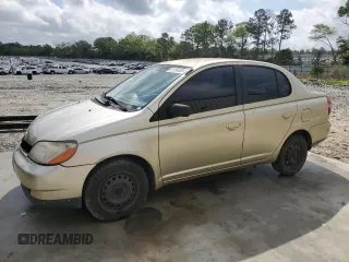2001 Toyota ECHO with VIN JTDBT123110187750, listed as a Copart auction lot 51154505 with 25,620 mi miles and Salvage Title. Bid and sale history available at DreamBid. Image 1.