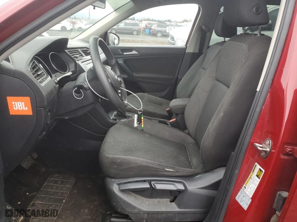 2019 Volkswagen Tiguan S with VIN 3VV1B7AX5KM054947, listed as a Copart auction lot 42442875 with 77,974 mi miles and Salvage Title. Bid and sale history available at carsss.com. Image 7.