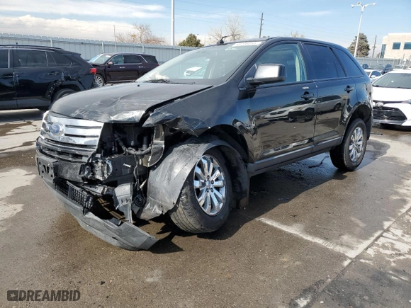 2008 Ford Edge SEL with VIN 2FMDK38C18BA24812, listed as a Copart auction lot 48206055 with 262,887 mi miles and Salvage Title. Bid and sale history available at carsss.com. Image 1.