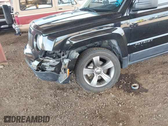 2017 Jeep Patriot Sport with VIN 1C4NJPBA3HD166731, listed as a IAAI auction lot 41899978 with 85,986 mi miles and . Bid and sale history available at DreamBid. Image 6.