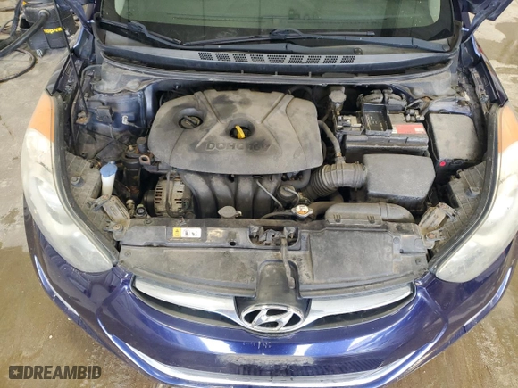 2013 Hyundai Elantra GLS with VIN 5NPDH4AEXDH436195, listed as a Copart auction lot 51185895 with 149,285 mi miles and Clean Title. Bid and sale history available at carsss.com. Image 11.