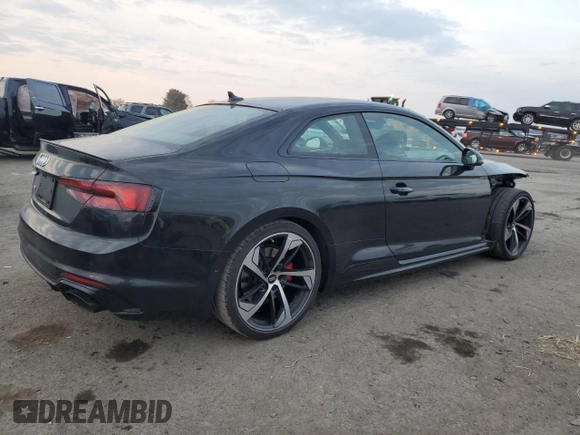 2019 Audi RS 5 z VIN WUAPWAF52KA901134, wystawiony jako Copart lot #48594025 z przebiegiem 43 929 mil mil oraz Szkoda całkowita • Salvage title. Historia ofert i sprzedaży dostępna na DreamBid. Obrazek 3.
