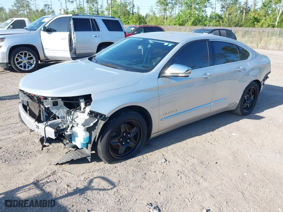 2020 Chevrolet Impala Premier with VIN 1G1105S34LU113447, listed as a IAAI auction lot 41736979 with 1 mi miles. Bid and sale history available at carsss.com. Image 2.