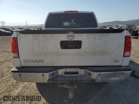 2015 Nissan Titan SV with VIN 1N6AA0EC1FN507132, listed as a Copart auction lot 74401954 with 169,236 mi miles and Salvage title. Bid and sale history available at DreamBid. Image 6.