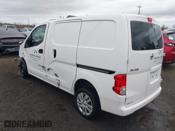 2019 Nissan NV200 Compact Cargo S with VIN 3N6CM0KN9KK706662, listed as a IAAI auction lot 41684979 with 58,988 mi miles. Bid and sale history available at carsss.com. Image 3.