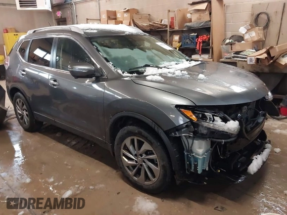 2014 Nissan Rogue S with VIN 5N1AT2MVXEC829351, listed as a IAAI auction lot 41903065 with 146,736 mi miles. Bid and sale history available at carsss.com. Image 1.