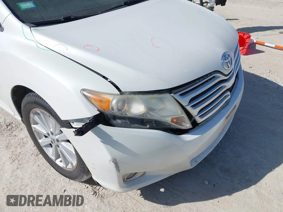 2012 Toyota Venza LE with VIN 4T3BA3BB9CU033987, listed as a IAAI auction lot 41797457 with 138,916 mi miles and . Bid and sale history available at DreamBid. Image 12.