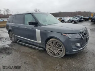 2020 Land Rover Range Rover Autobiography with VIN SALGV5SE0LA574059, listed as a Copart auction lot 86183204 with 32,691 mi miles and Salvage Title. Bid and sale history available at carsss.com. Image 4.