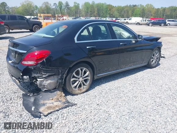 2016 Mercedes-Benz C 300 with VIN 55SWF4JB9GU141661, listed as a IAAI auction lot 41941518 with 158,626 mi miles and . Bid and sale history available at carsss.com. Image 4.