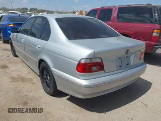 2003 BMW 5 Series 530iA with VIN WBADT63443CK38704, listed as a IAAI auction lot 41779122 with 103,198 mi miles. Bid and sale history available at carsss.com. Image 3.