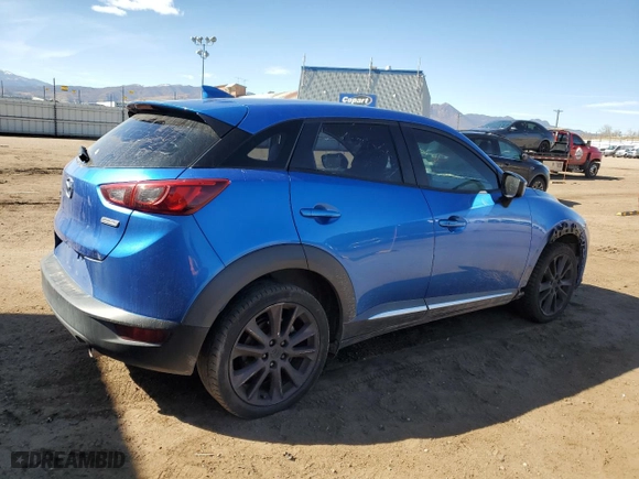 2017 Mazda CX-3 Grand Touring with VIN JM1DKFD75H0162465, listed as a Copart auction lot 47078635 with 88,689 mi miles and Salvage Title. Bid and sale history available at carsss.com. Image 3.