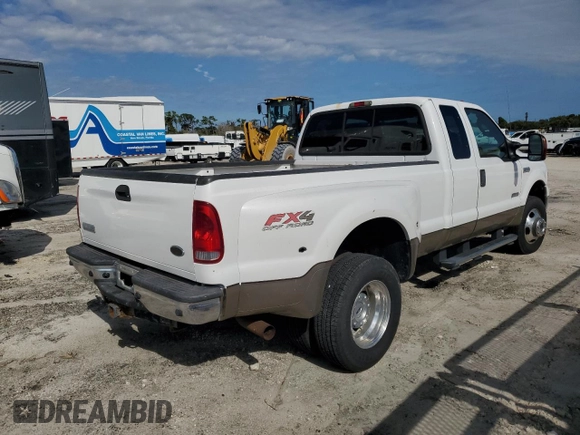 2005 Ford F-350 XL с VIN 1FTWX33P65EA82889, выставлен на аукционе Copart как лот 87628925 с пробегом 202 718 миль миль и Списание • Salvage title. История ставок и продаж доступна на DreamBid. Изображение 3.