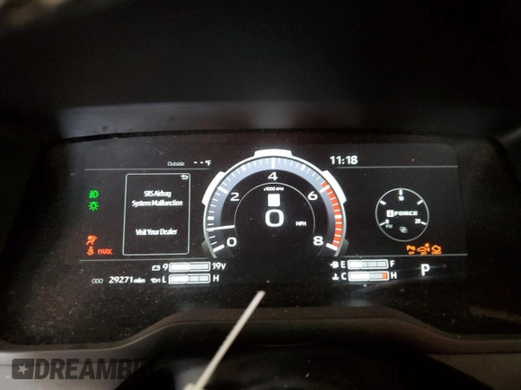 2024 Toyota Tundra 1794 Edition with VIN 5TFMA5DB7RX134340, listed as a Copart auction lot 52682195 with 29,271 mi miles and Salvage title. Bid and sale history available at DreamBid. Image 9.