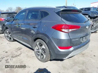 2018 Hyundai Tucson Sport with VIN KM8J33AL5JU770092, listed as a IAAI auction lot 41395349 with 101,395 mi miles. Bid and sale history available at carsss.com. Image 3.