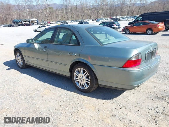 2003 Lincoln LS Sport with VIN 1LNHM87A33Y677386, listed as a IAAI auction lot 41890308 with 139,498 mi miles. Bid and sale history available at carsss.com. Image 3.