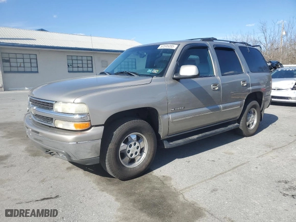 2001 Chevrolet Tahoe LS with VIN 1GNEK13T31J121958, listed as a Copart auction lot 50595085 with 250,364 mi miles and Salvage Title. Bid and sale history available at carsss.com. Image 1.