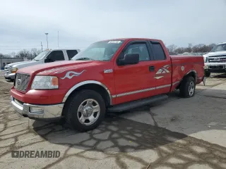 2004 Ford F-150 STX with VIN 1FTRX12W34NA64374, listed as a Copart auction lot 46493735 with 81,368 mi miles and Salvage Title. Bid and sale history available at carsss.com. Image 1.