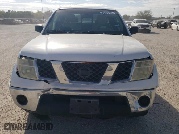 2006 Nissan Frontier SE with VIN 1N6AD06U16C404027, listed as a Copart auction lot 74909184 with 200,572 mi miles and Salvage title. Bid and sale history available at DreamBid. Image 5.