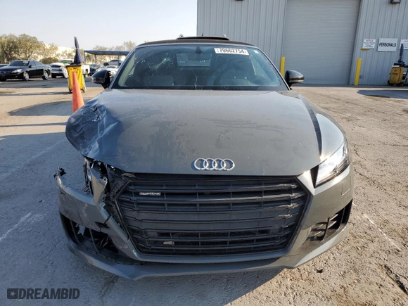 2018 Audi TT Roadster with VIN TRUT5CFV3J1000983, listed as a Copart auction lot 70662754 with NaN miles and Salvage Title. Bid and sale history available at carsss.com. Image 5.