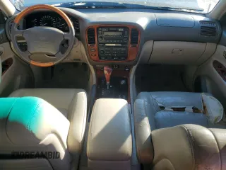 2000 Lexus LX 470 with VIN JT6HT00W2Y0120562, listed as a Copart auction lot 46861685 with 245,525 mi miles and Salvage Title. Bid and sale history available at DreamBid. Image 8.