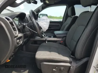 2021 Ram 1500 Big Horn with VIN 1C6SRFFTXMN696546, listed as a Copart auction lot 57255845 with 64,550 mi miles and Salvage title. Bid and sale history available at DreamBid. Image 7.