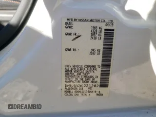 2019 Nissan Altima SR with VIN 1N4BL4CV2KC221282, listed as a Copart auction lot 47259975 with 84,608 mi miles and Salvage Title. Bid and sale history available at carsss.com. Image 12.