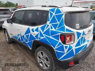 2018 Jeep Renegade Limited with VIN ZACCJADBXJPH47709, listed as a IAAI auction lot 41937185 with 61,456 mi miles and . Bid and sale history available at DreamBid. Image 3.