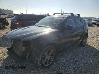 2014 BMW X3 xDrive35i with VIN 5UXWX7C58E0E82196, listed as a Copart auction lot 84870074 with 110,254 mi miles and Salvage Title. Bid and sale history available at DreamBid. Image 1.