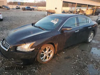 2014 Nissan Maxima S with VIN 1N4AA5AP7EC489860, listed as a Copart auction lot 85394734 with 118,274 mi miles and Salvage Title. Bid and sale history available at DreamBid. Image 1.