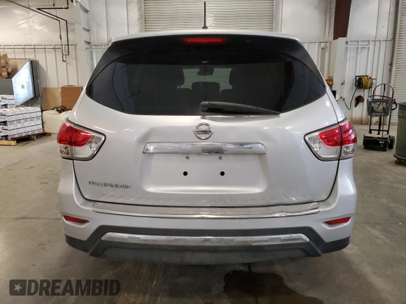 2014 Nissan Pathfinder Platinum with VIN 5N1AR2MN0EC634597, listed as a Copart auction lot 61038825 with 161,196 mi miles and Salvage title. Bid and sale history available at DreamBid. Image 6.