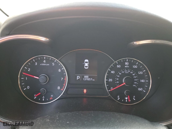 2016 Kia Forte EX with VIN KNAFZ4A83G5550895, listed as a Copart auction lot 43206375 with 137,857 mi miles and Salvage Title. Bid and sale history available at carsss.com. Image 9.