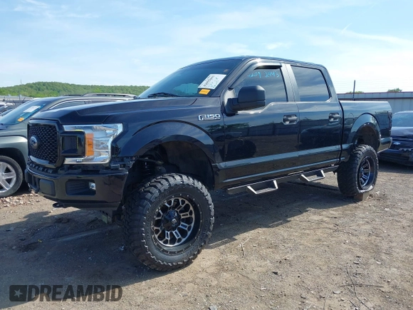 2019 Ford F-150 XL with VIN 1FTEW1EP2KFC91620, listed as a IAAI auction lot 42092443 with 89,305 mi miles and . Bid and sale history available at DreamBid. Image 2.