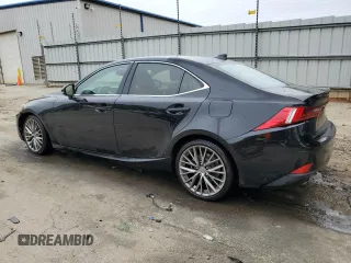 2015 Lexus IS 250 with VIN JTHBF1D2XF5057308, listed as a Copart auction lot 50145615 with 192,719 mi miles and Salvage title. Bid and sale history available at DreamBid. Image 2.