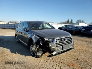 2017 Audi Q7 Premium Plus with VIN WA1LAAF77HD023620, listed as a Copart auction lot 46779325 with 124,722 mi miles and Salvage Title. Bid and sale history available at DreamBid. Image 11.